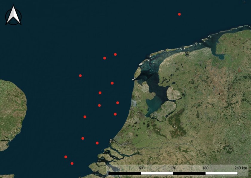 Offshore batdetector network Offshore batdetector network