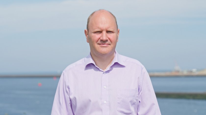 Tobias van Kooten, researcher Ecological Dynamics at Wageningen Marine Research. Image: NorthCmedia. Tobias van Kooten, researcher Ecological Dynamics at Wageningen Marine Research. Image: NorthCmedia.