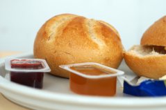 As of 2024, bed and breakfast facilities are banned from offering single-serving packages for jam, butter, peanut butter and coffee cream As of 2024, bed and breakfast facilities are banned from offering single-serving packages for jam, butter, peanut butter and coffee cream