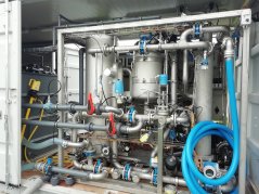 A trial installation managed by PWN, in Wervershoof, where the options for using purified wastewater as a water source for potable and non-potable applications is being investigated. Photo: Jan Specker A trial installation managed by PWN, in Wervershoof, where the options for using purified wastewater as a water source for potable and non-potable applications is being investigated. Photo: Jan Specker